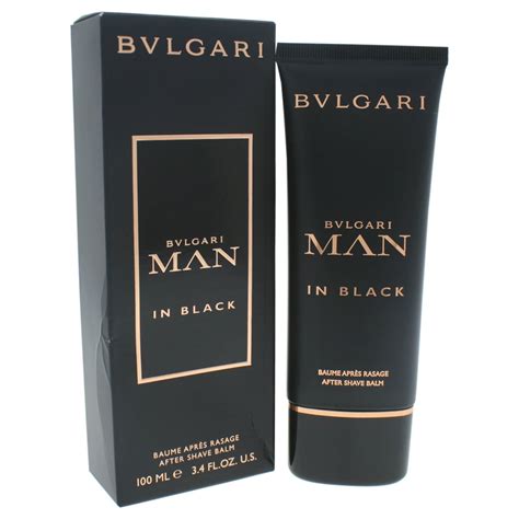 bvlgari man in black after shave balm|bvlgari man in black kit.